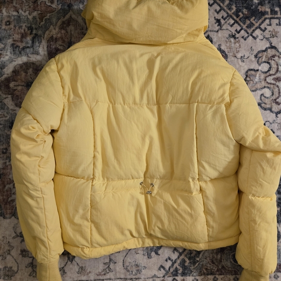 Yellow Puffer Jacket - Picture 2 of 3